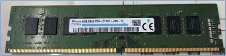 8GB DDR4メモリ